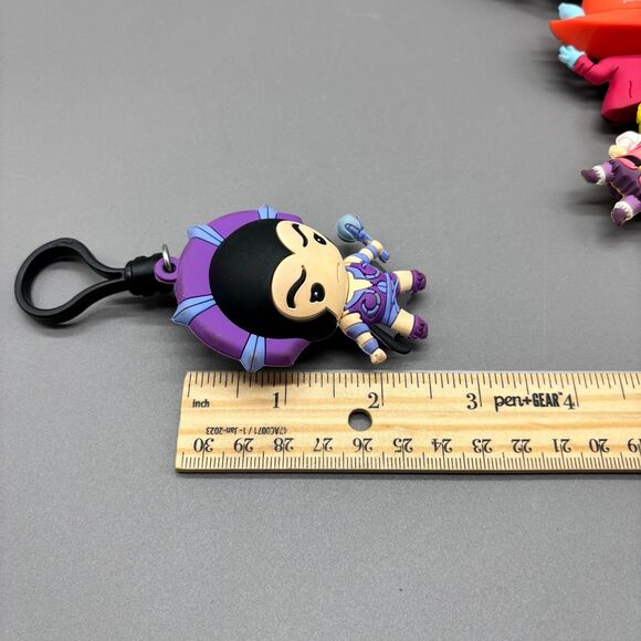 Masters of The Universe Bag Clip Keychain Lot MOTU Skeletor Evil Lyn Orko Adam - Picture 12 of 12